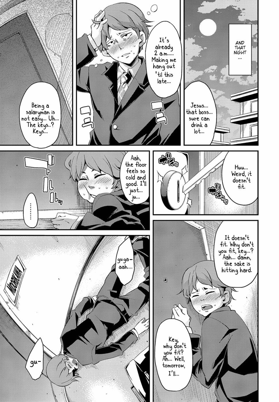 Hentai Manga Comic-The Woman In The Corner Room-Read-5